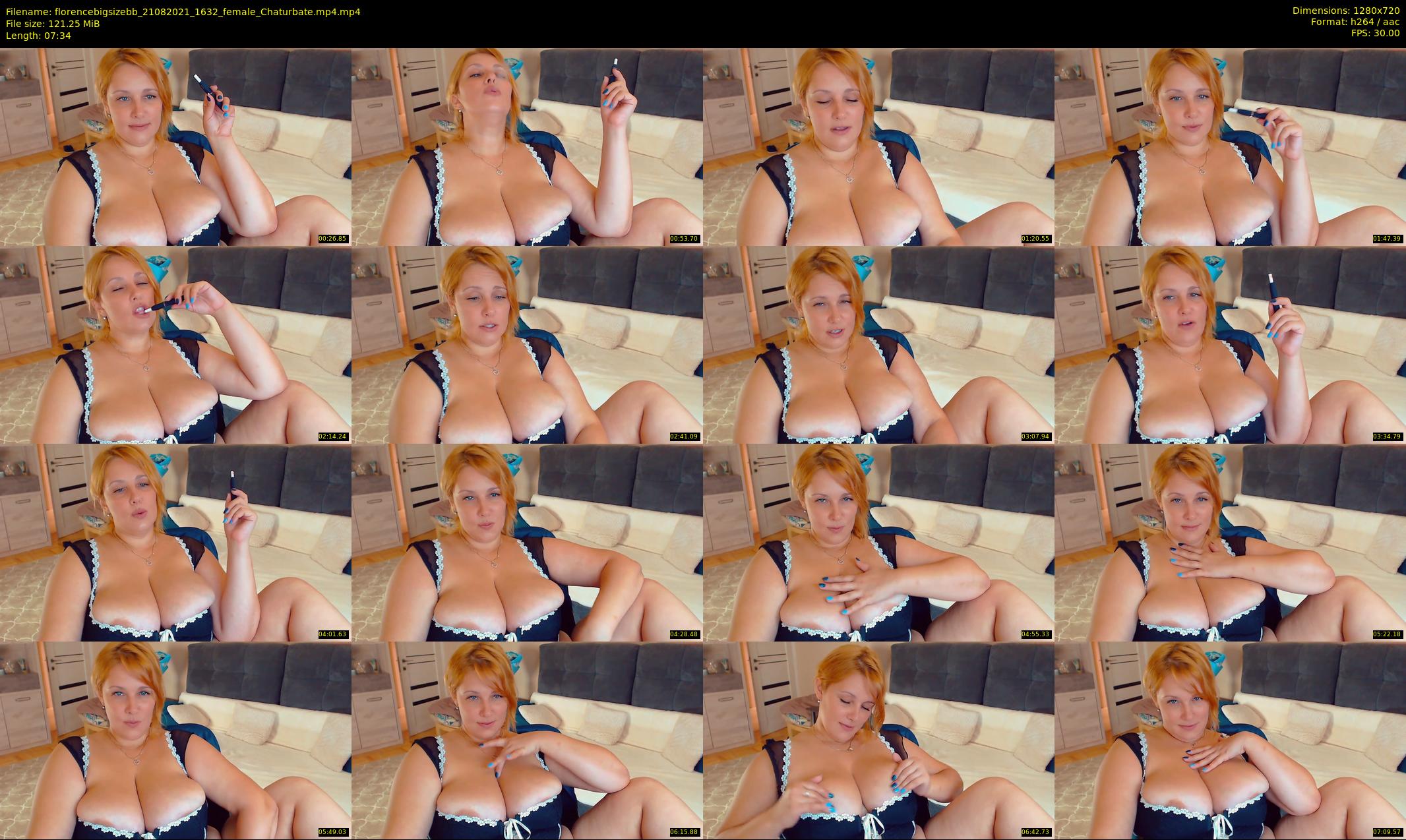 florencebigsizebb — 8 minute Chaturbate female cam show recording, 720p, Aug 21, 2021