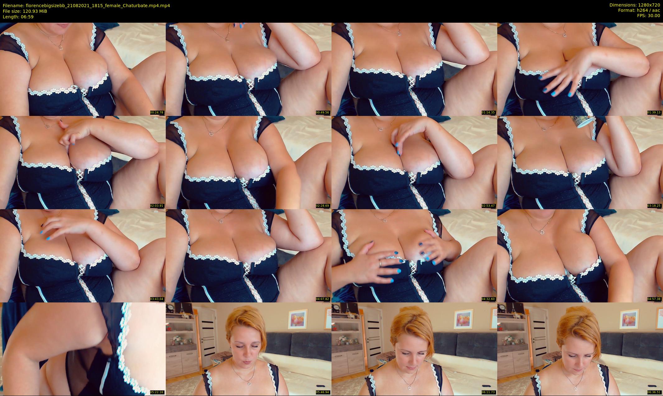 florencebigsizebb — 7 minute Chaturbate female cam show recording, 720p, Aug 21, 2021