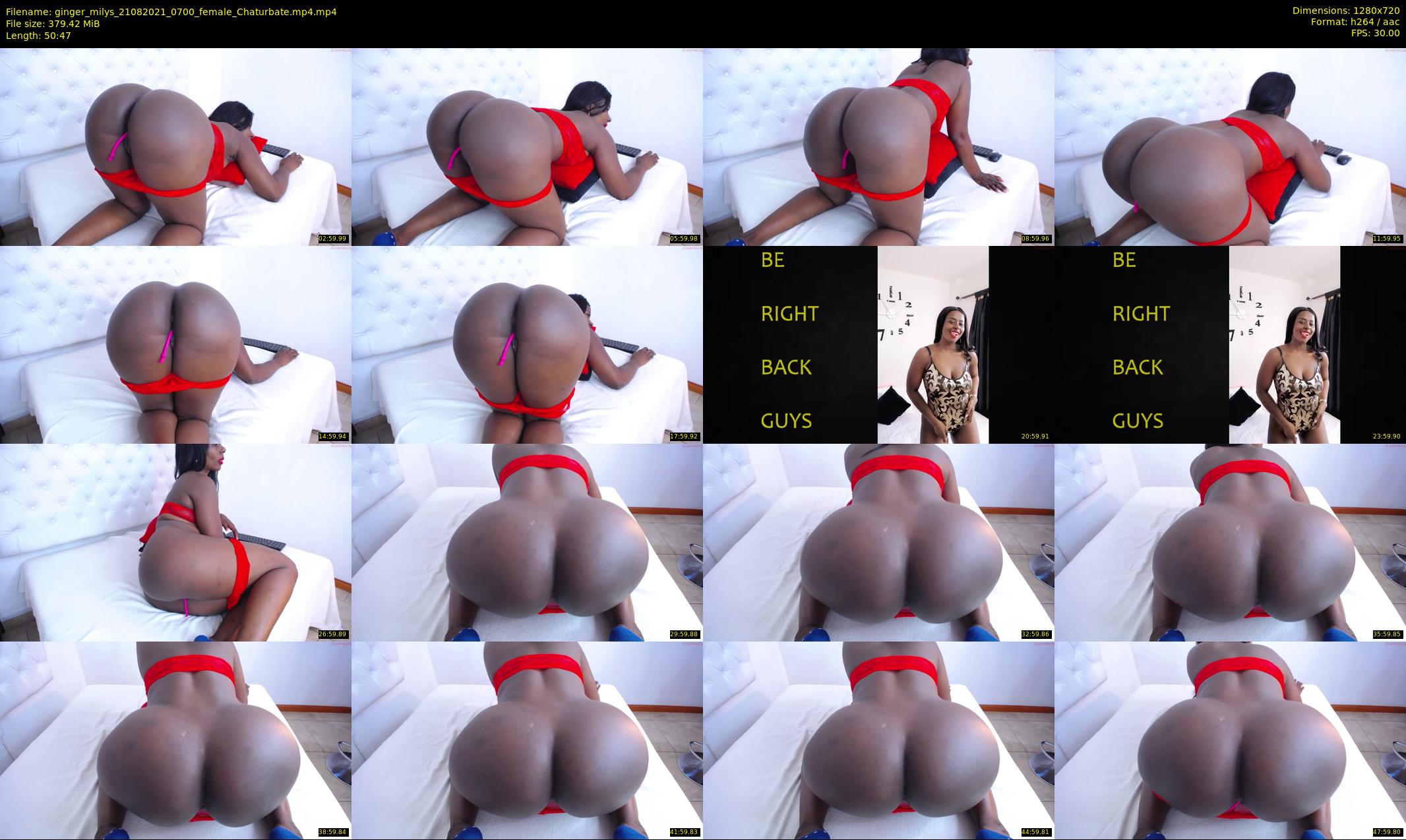 ginger_milys — 51 minute Chaturbate female cam show recording, 720p, Aug 21, 2021