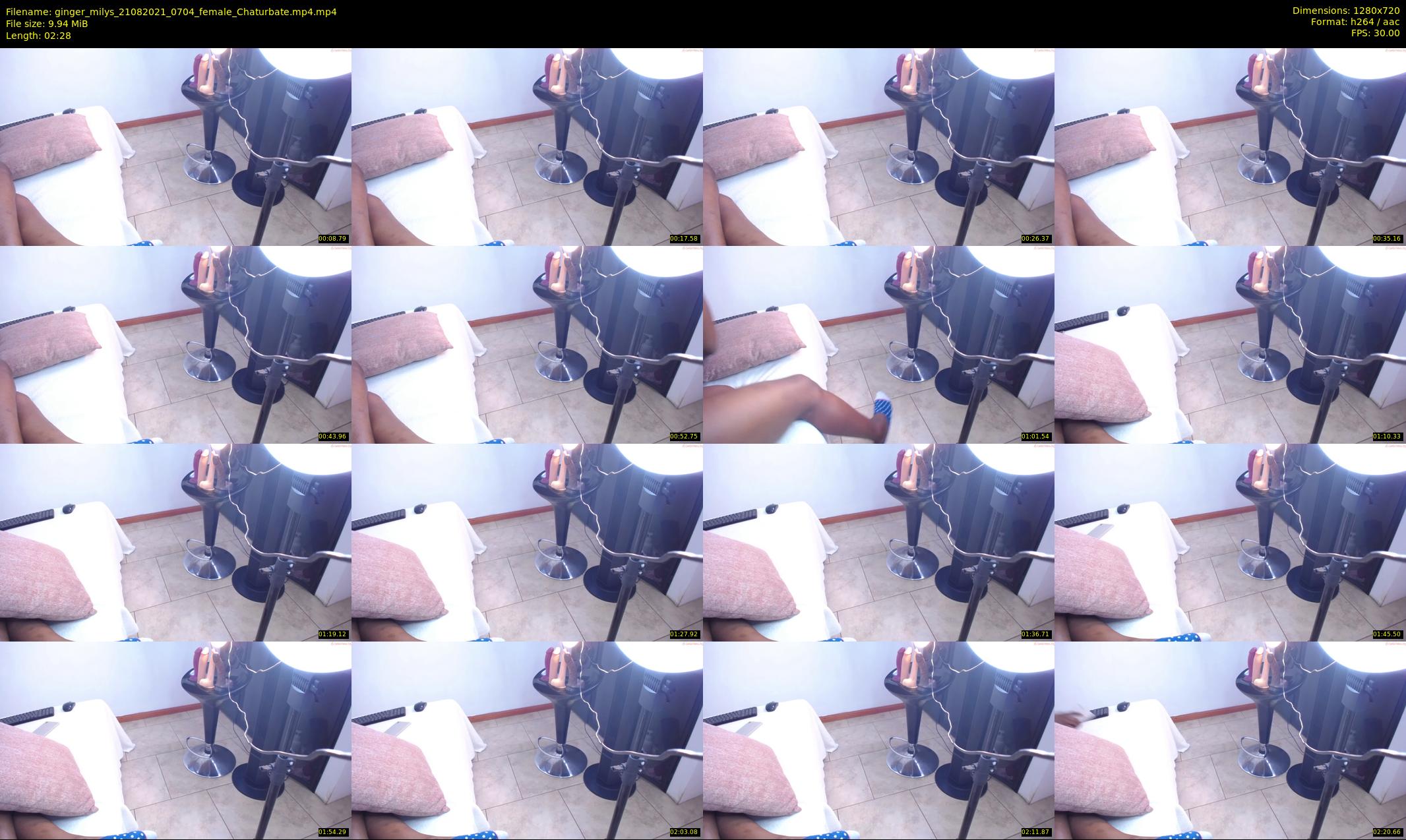 ginger_milys — 3 minute Chaturbate female cam show recording, 720p, Aug 21, 2021