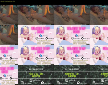 glorikitty — 23 minute Chaturbate female cam show recording, 1080p, Aug 21, 2021