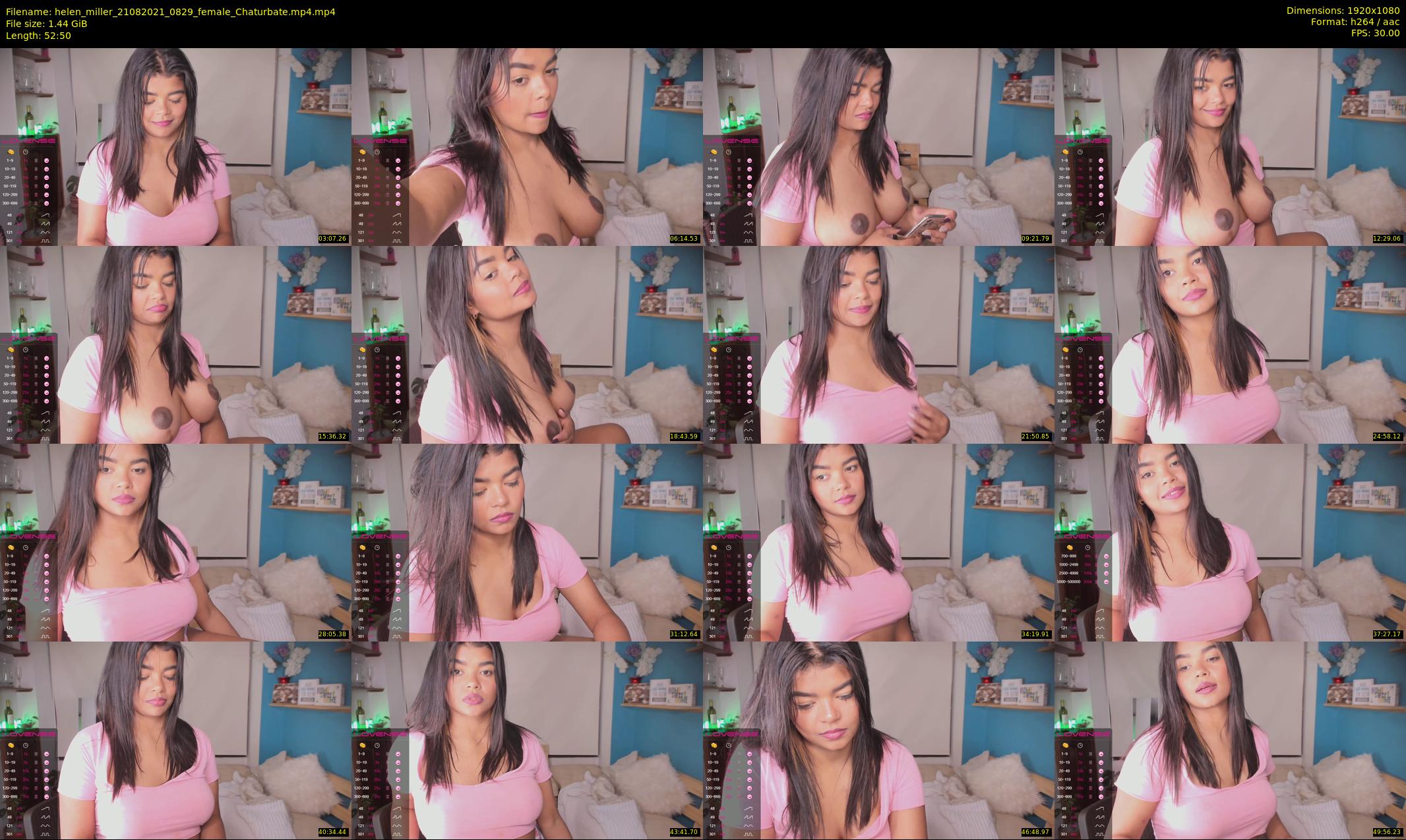 helen_miller — 53 minute Chaturbate female cam show recording, 1080p, Aug 21, 2021