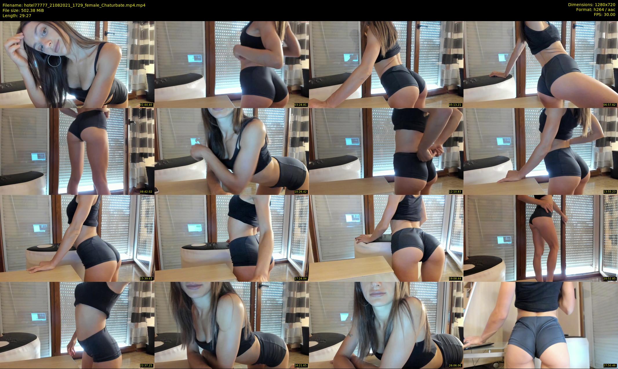hotel77777 — 30 minute Chaturbate female cam show recording, 720p, Aug 21, 2021
