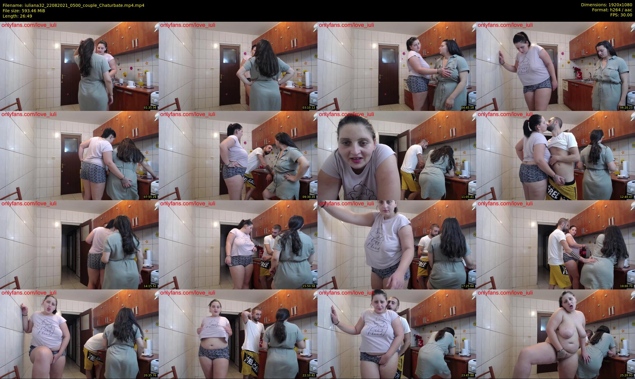 iuliana32 — 27 minute Chaturbate couple cam show recording, 1080p, Aug 22, 2021