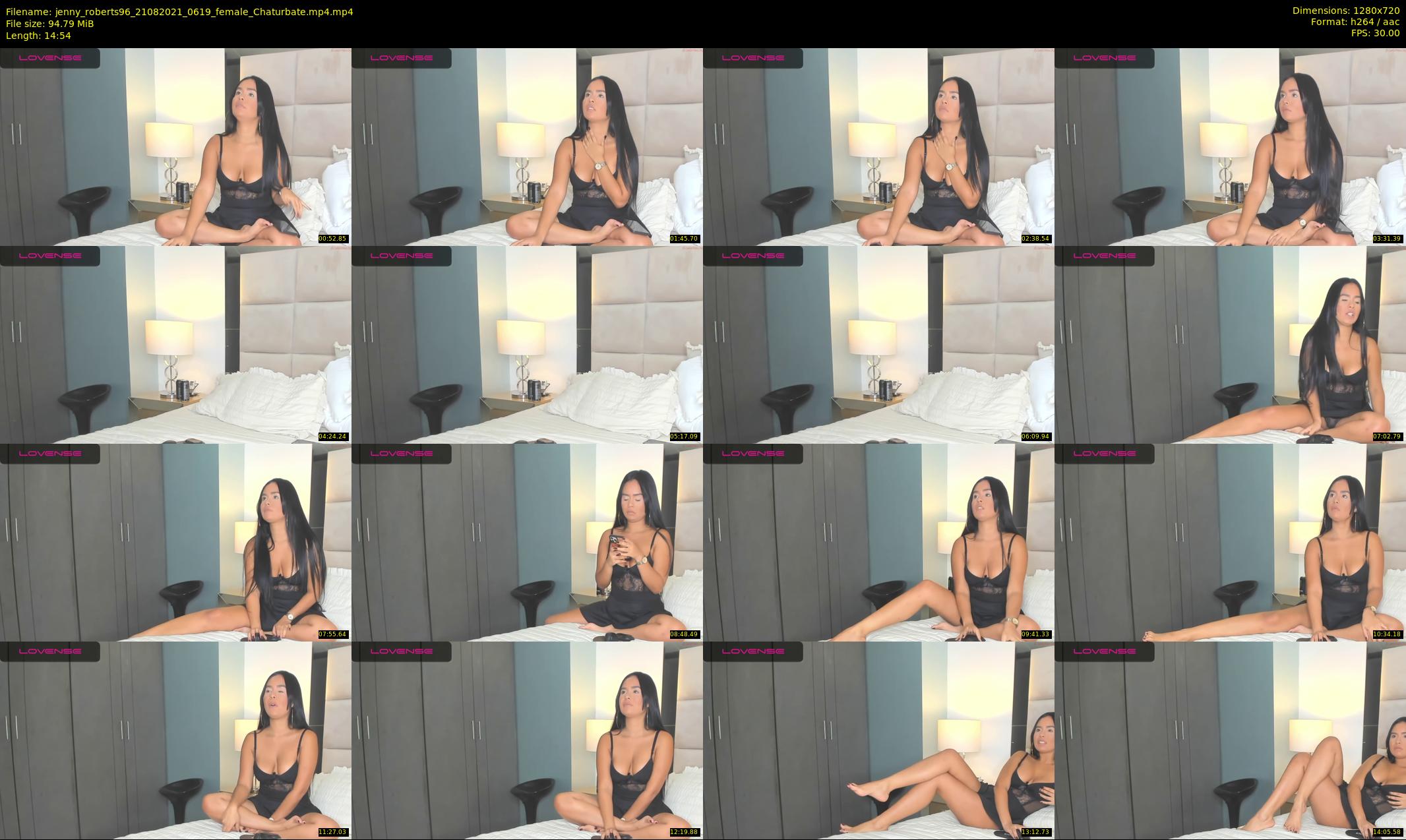jenny_roberts96 — 15 minute Chaturbate female cam show recording, 720p, Aug 21, 2021