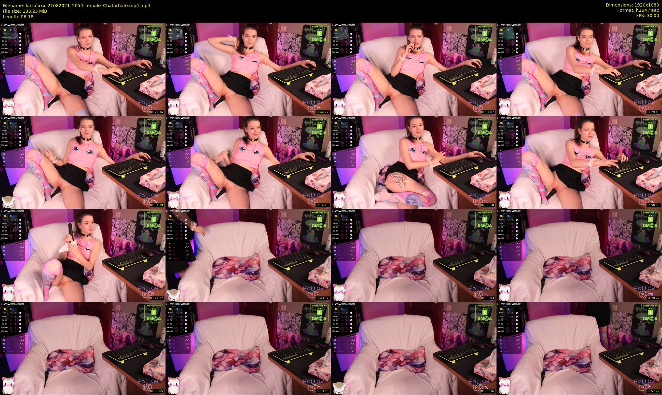 krizotxxx — 7 minute Chaturbate couple cam show recording, 1080p, Aug 21, 2021