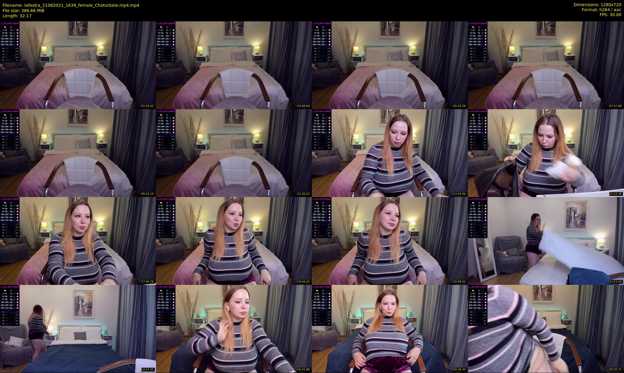 lafextra — 33 minute Chaturbate female cam show recording, 720p, Aug 21, 2021