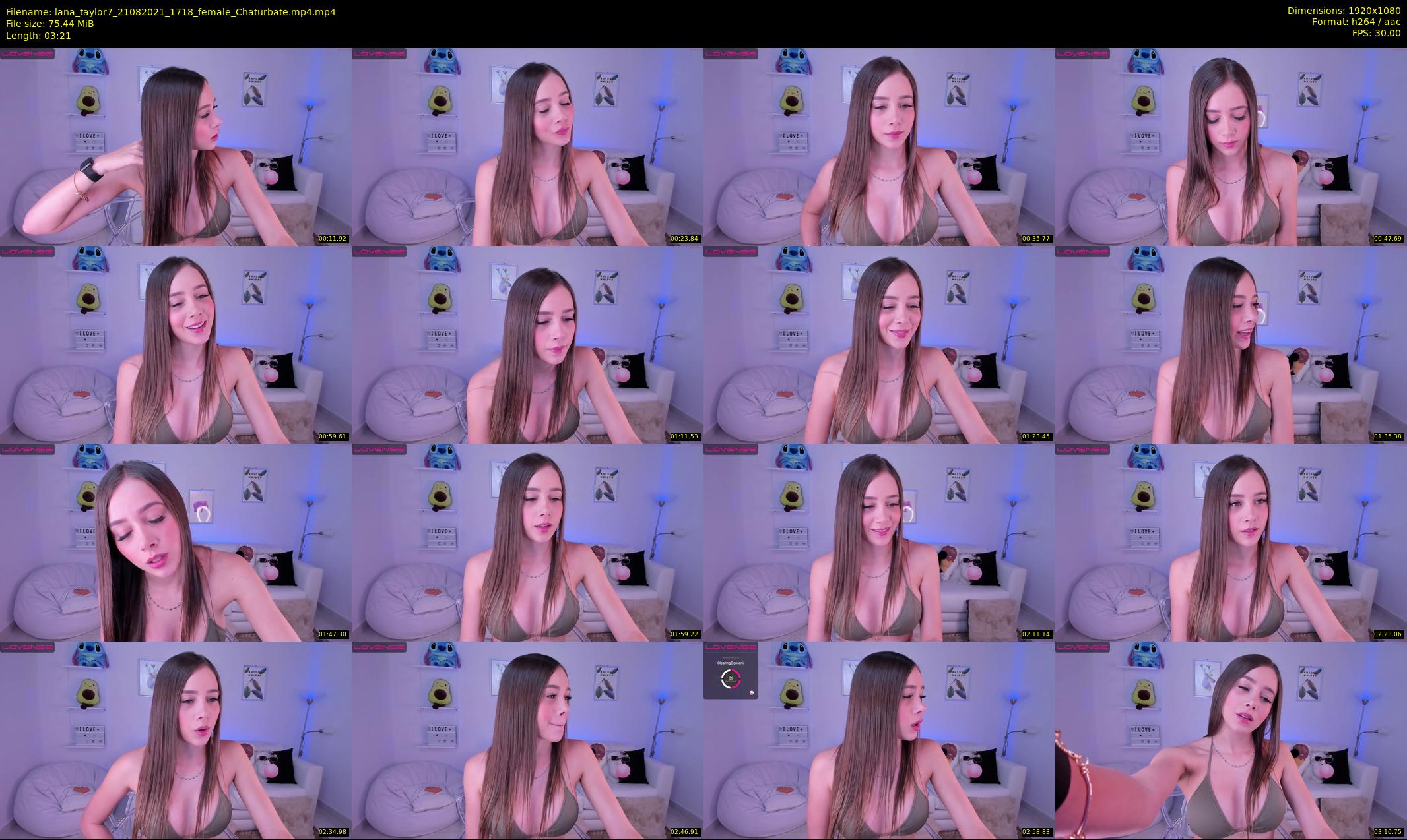 lana_taylor7 — 4 minute Chaturbate female cam show recording, 1080p, Aug 21, 2021