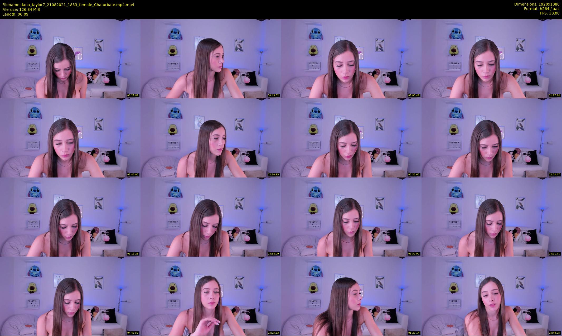 lana_taylor7 — 7 minute Chaturbate female cam show recording, 1080p, Aug 21, 2021