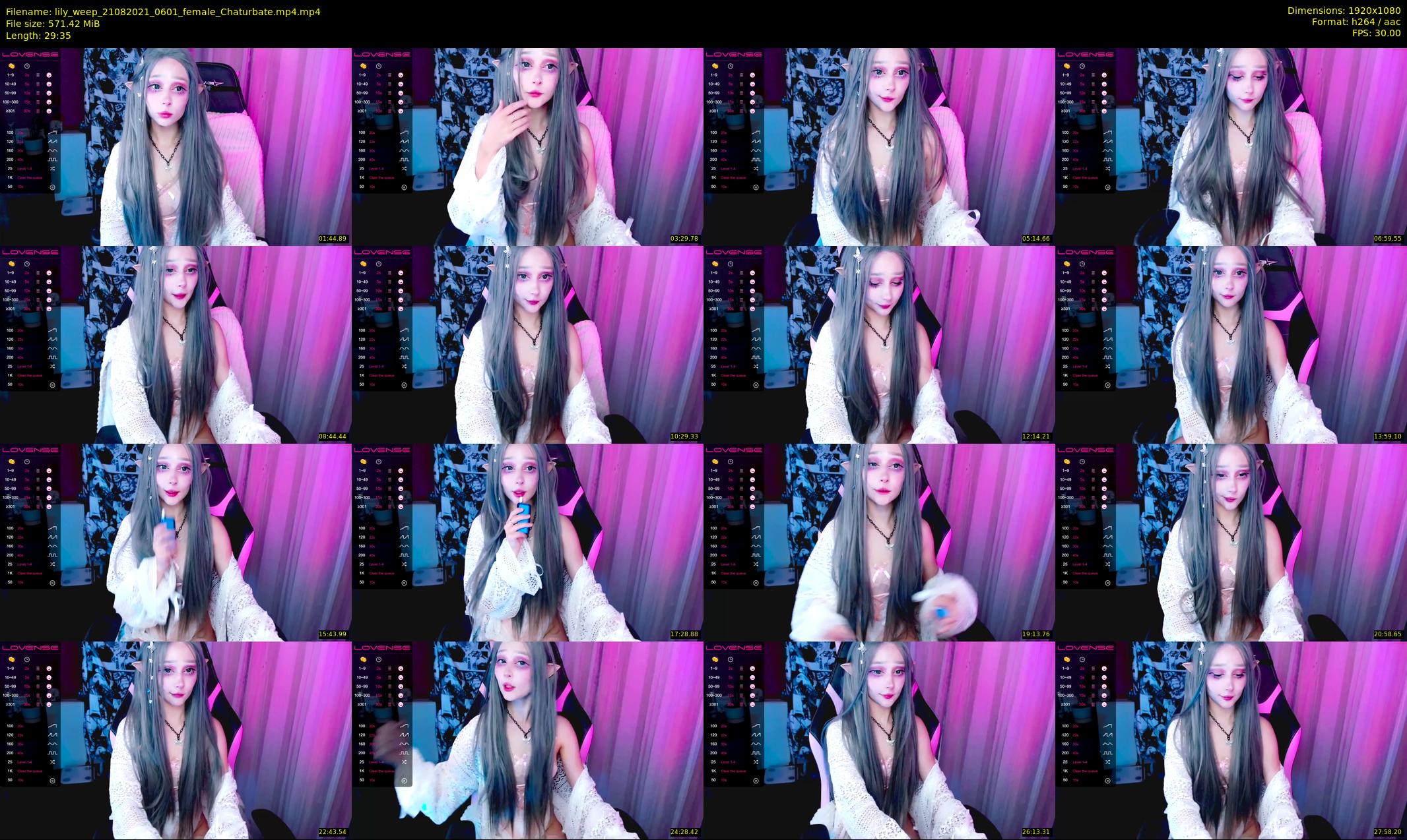 lily_weep — 30 minute Chaturbate female cam show recording, 1080p, Aug 21, 2021
