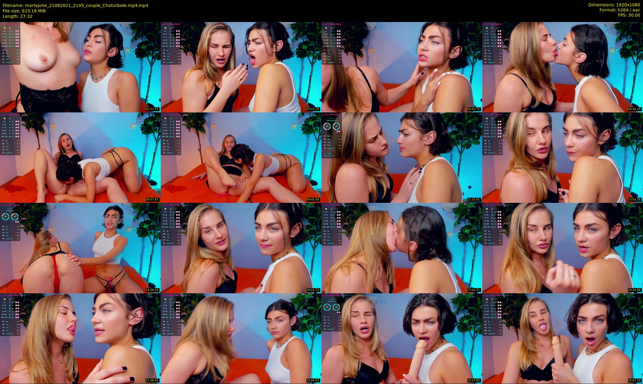 martajolie — 28 minute Chaturbate female cam show recording, 1080p, Aug 21, 2021