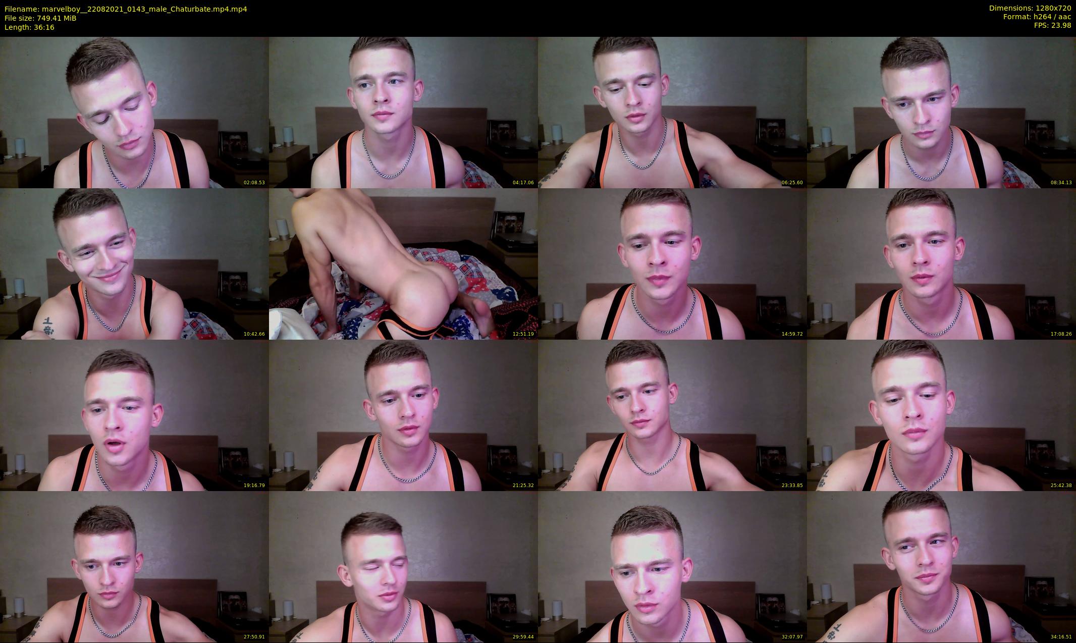 marvelboy_ — 37 minute Chaturbate male cam show recording, 720p, Aug 22, 2021
