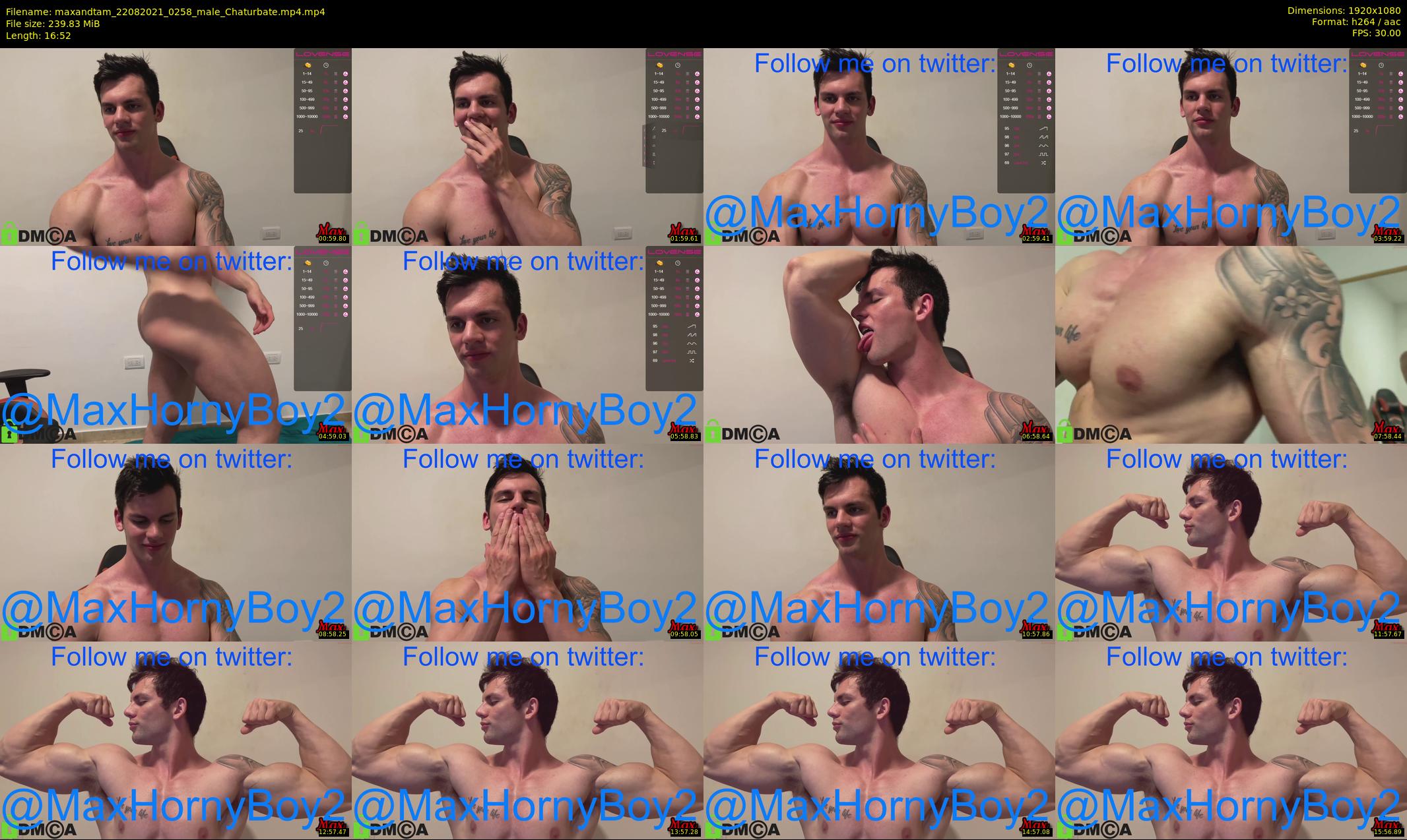 maxandtam — 17 minute Chaturbate couple cam show recording, 1080p, Aug 22, 2021