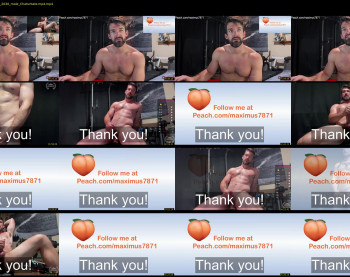 maximus_787 — 7 minute Chaturbate male cam show recording, 1080p, Aug 21, 2021