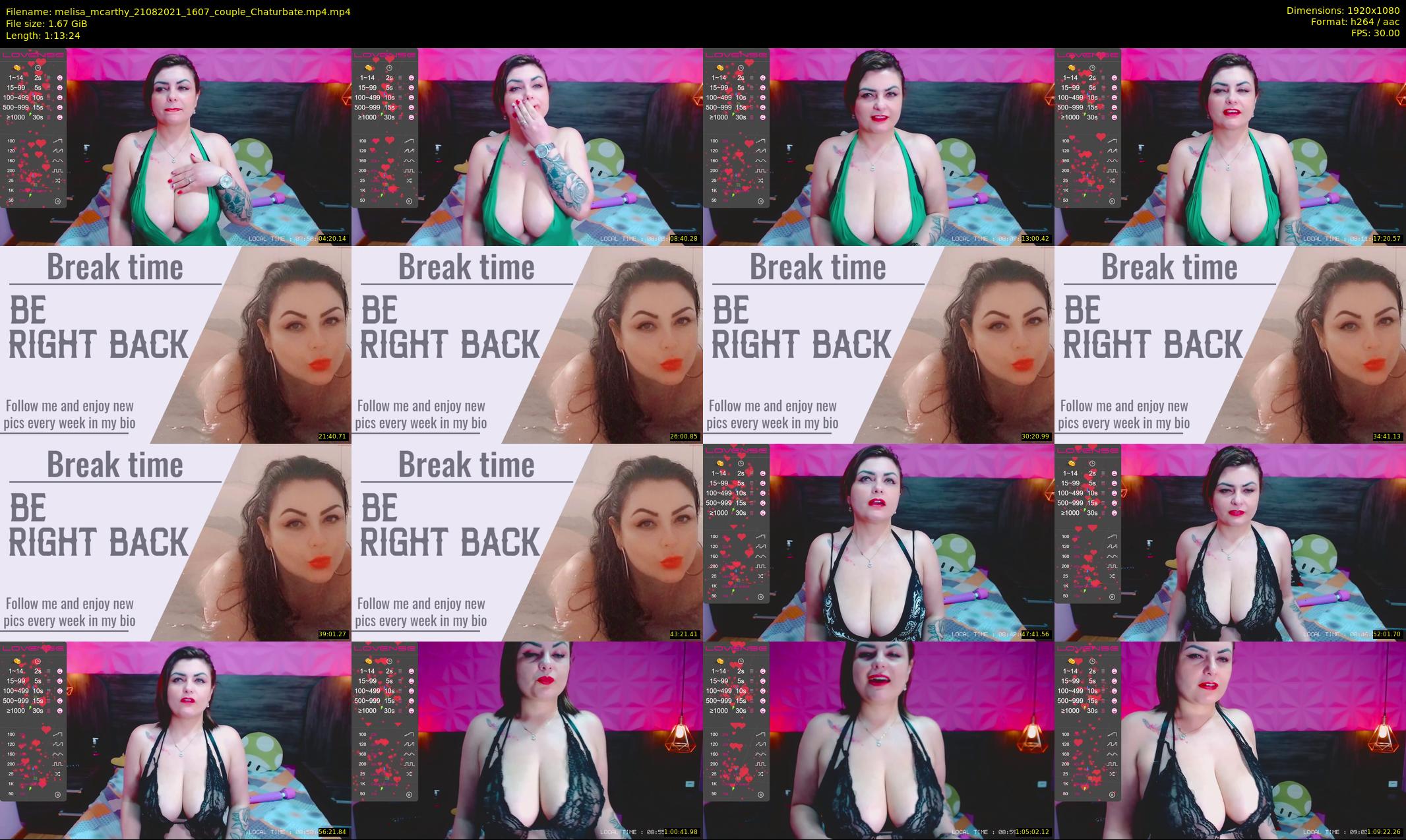 melisa_mcarthy — 74 minute Chaturbate couple cam show recording, 1080p, Aug 21, 2021