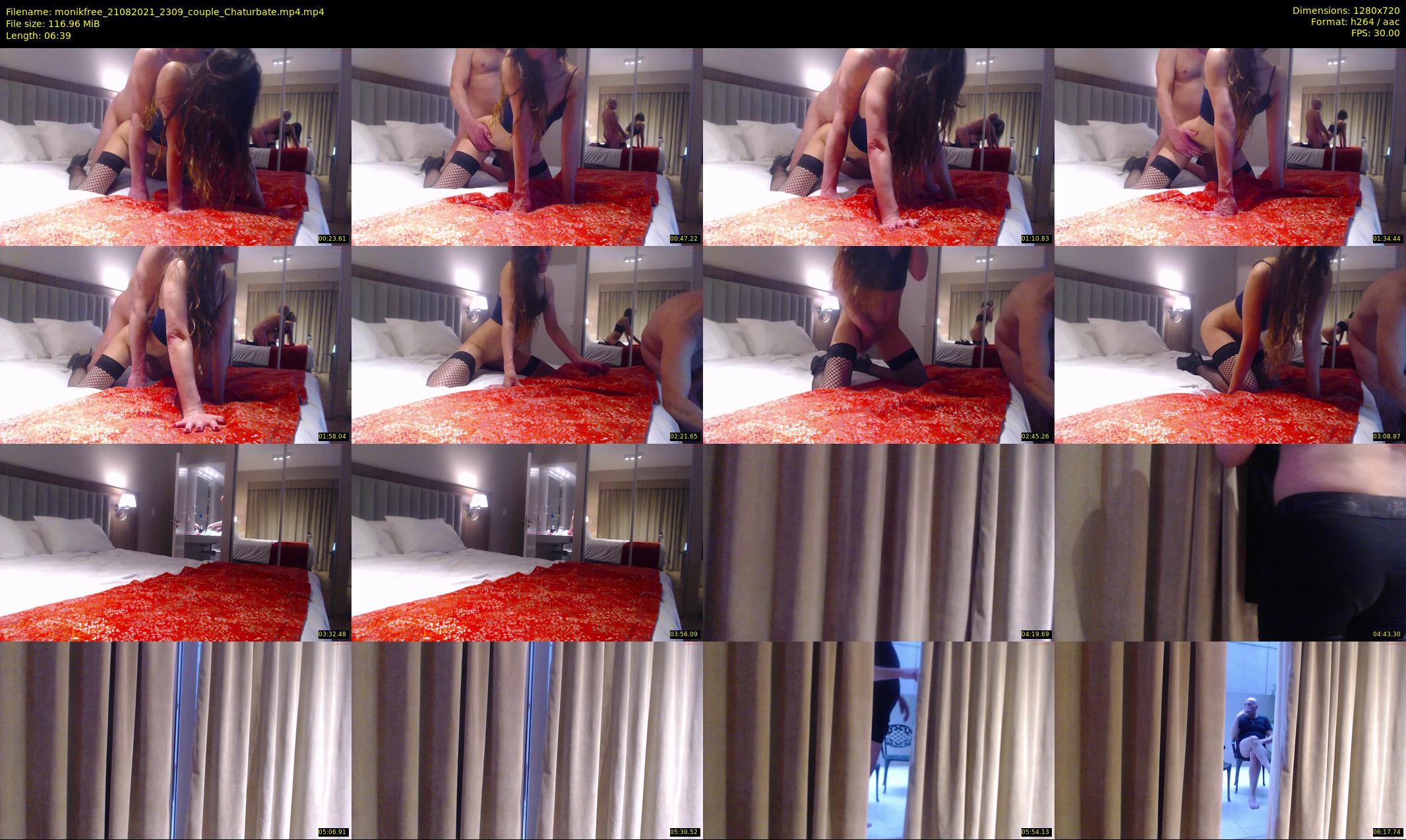 monikfree — 7 minute Chaturbate couple cam show recording, 720p, Aug 21, 2021