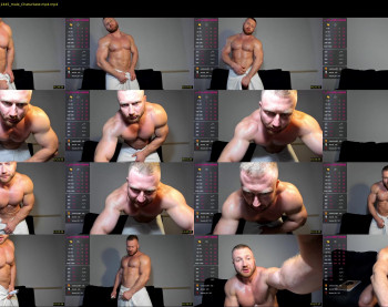 musscle_king — 25 minute Chaturbate male cam show recording, 1080p, Aug 21, 2021