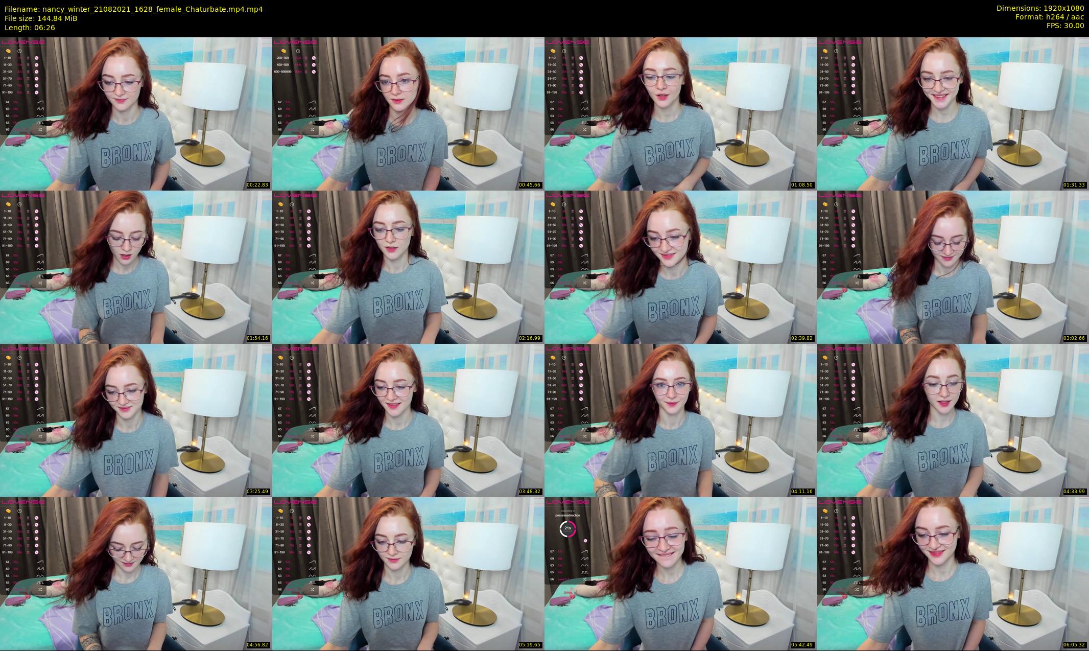nancy_winter — 7 minute Chaturbate female cam show recording, 1080p, Aug 21, 2021
