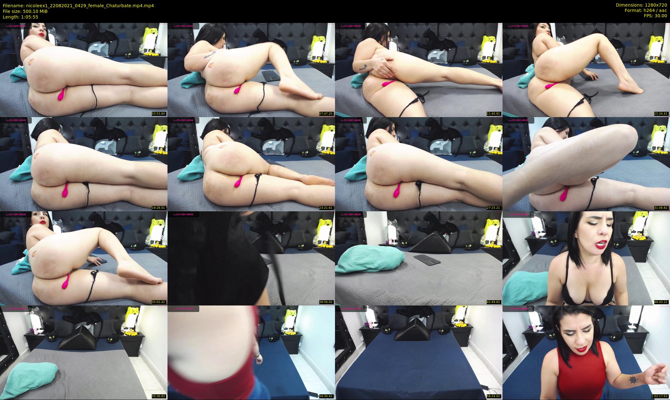 nicoleex1 — 66 minute Chaturbate female cam show recording, 720p, Aug 22, 2021