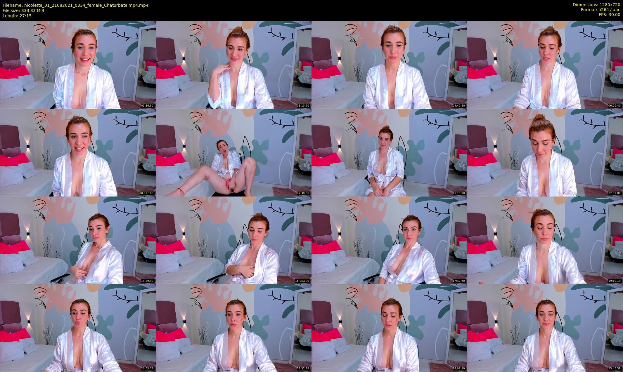 nicolette_01 — 28 minute Chaturbate female cam show recording, 720p, Aug 21, 2021