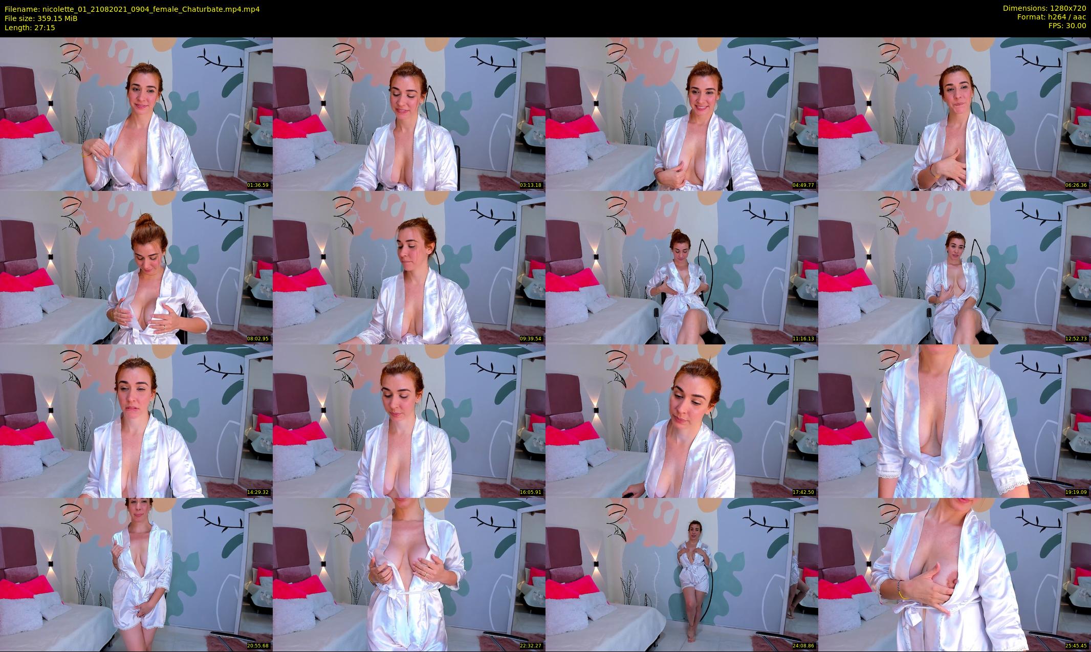nicolette_01 — 28 minute Chaturbate female cam show recording, 720p, Aug 21, 2021