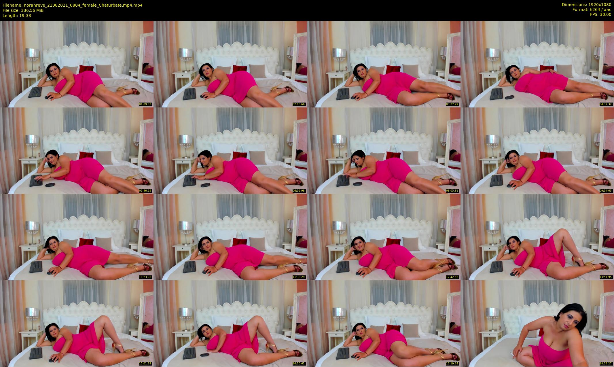 norahreve — 20 minute Chaturbate female cam show recording, 1080p, Aug 21, 2021