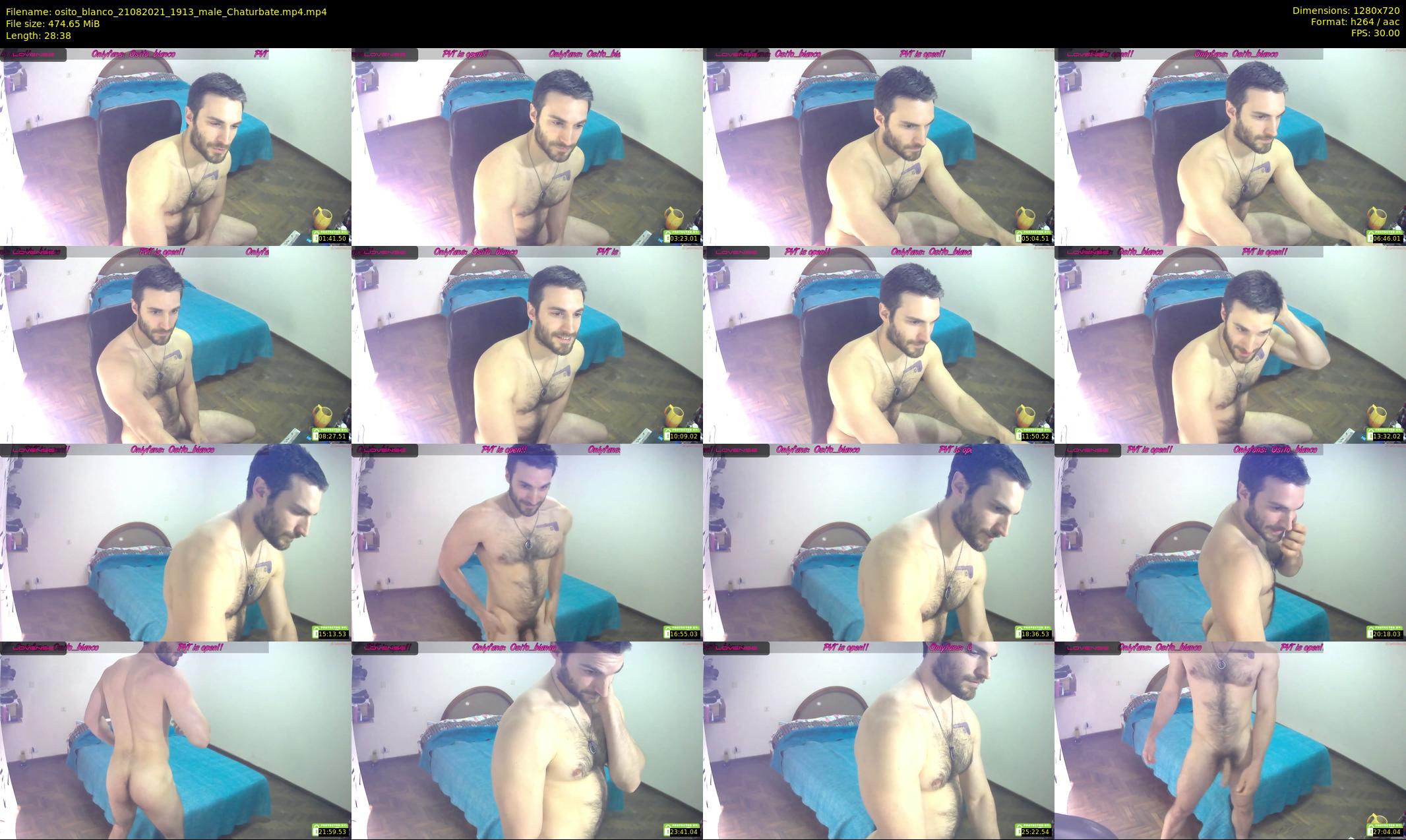 osito_blanco — 29 minute Chaturbate male cam show recording, 720p, Aug 21, 2021