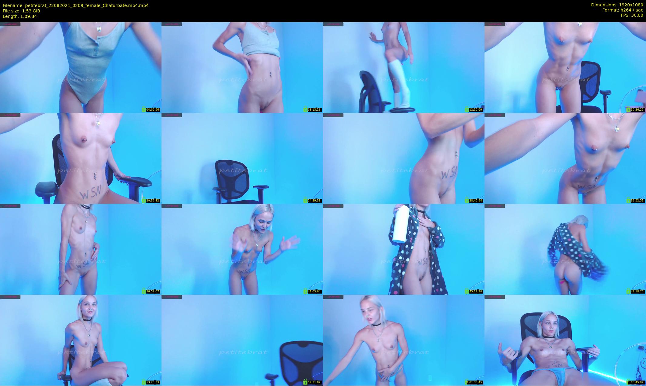 petitebrat — 70 minute Chaturbate female cam show recording, 1080p, Aug 22, 2021