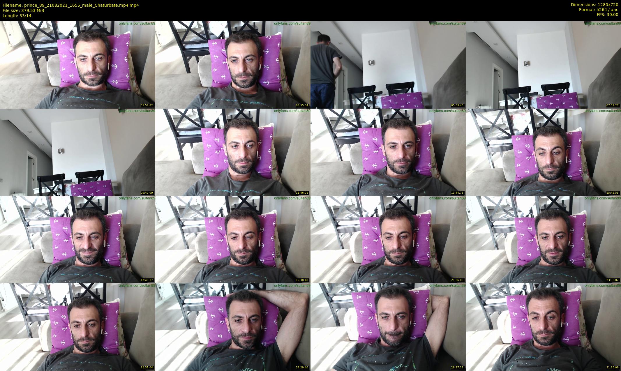 prince_89 — 34 minute Chaturbate male cam show recording, 720p, Aug 21, 2021