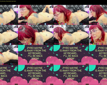 pyrowayne — 33 minute Chaturbate female cam show recording, 1080p, Aug 22, 2021