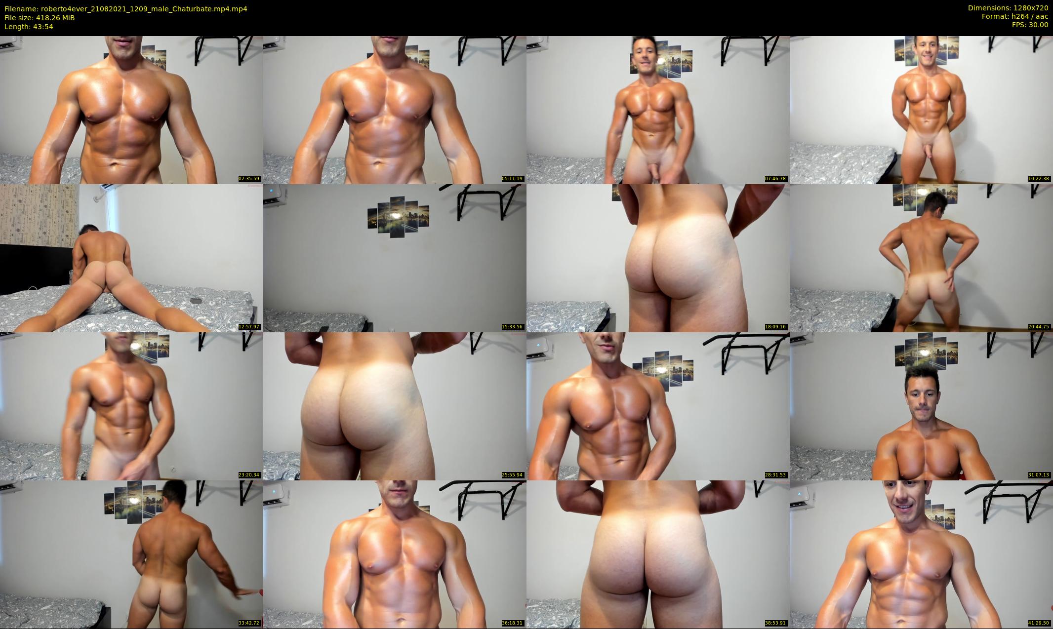 roberto4ever — 44 minute Chaturbate male cam show recording, 720p, Aug 21, 2021