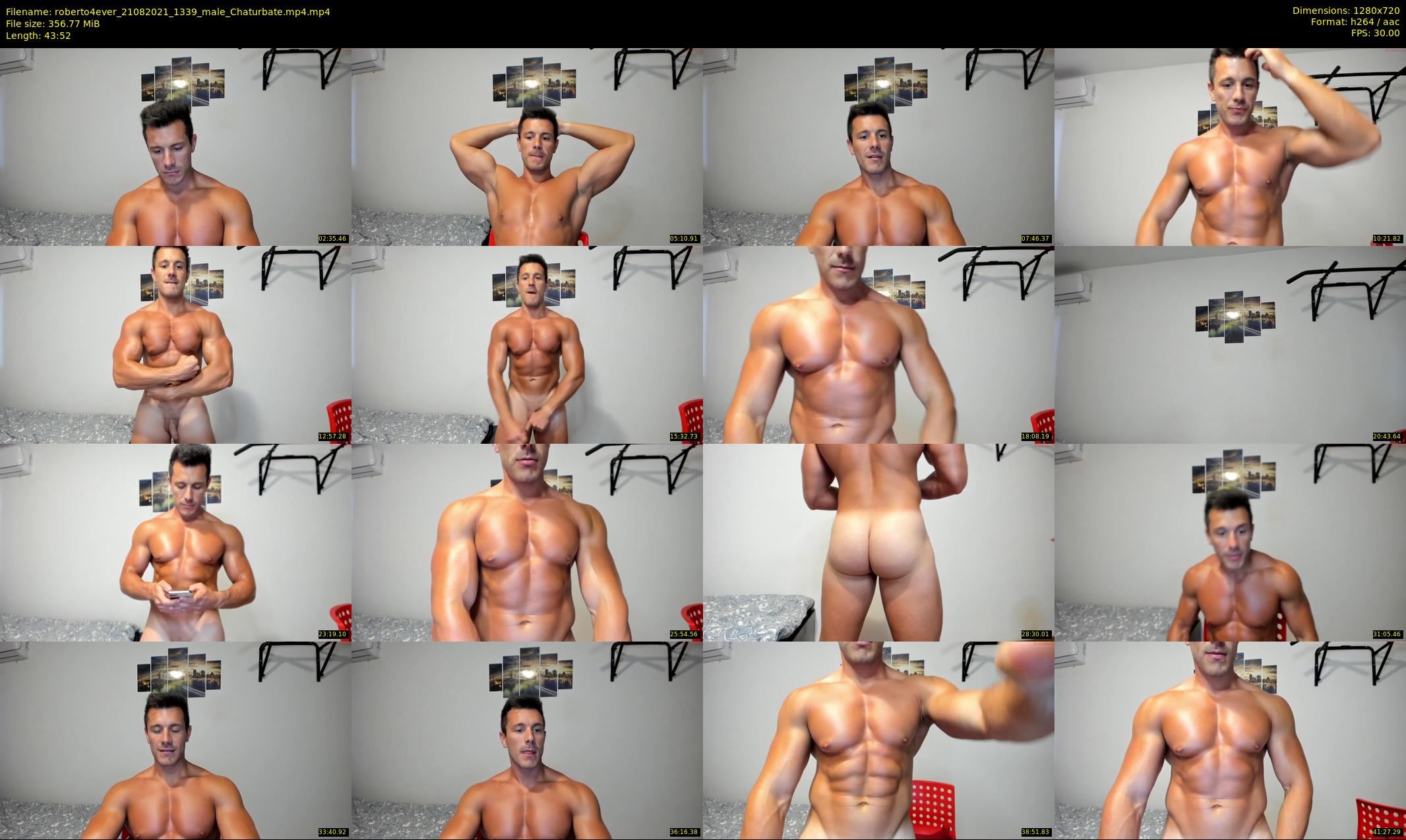 roberto4ever — 44 minute Chaturbate male cam show recording, 720p, Aug 21, 2021