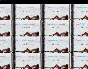 roxxana227 — 20 minute Chaturbate female cam show recording, 1080p, Aug 21, 2021