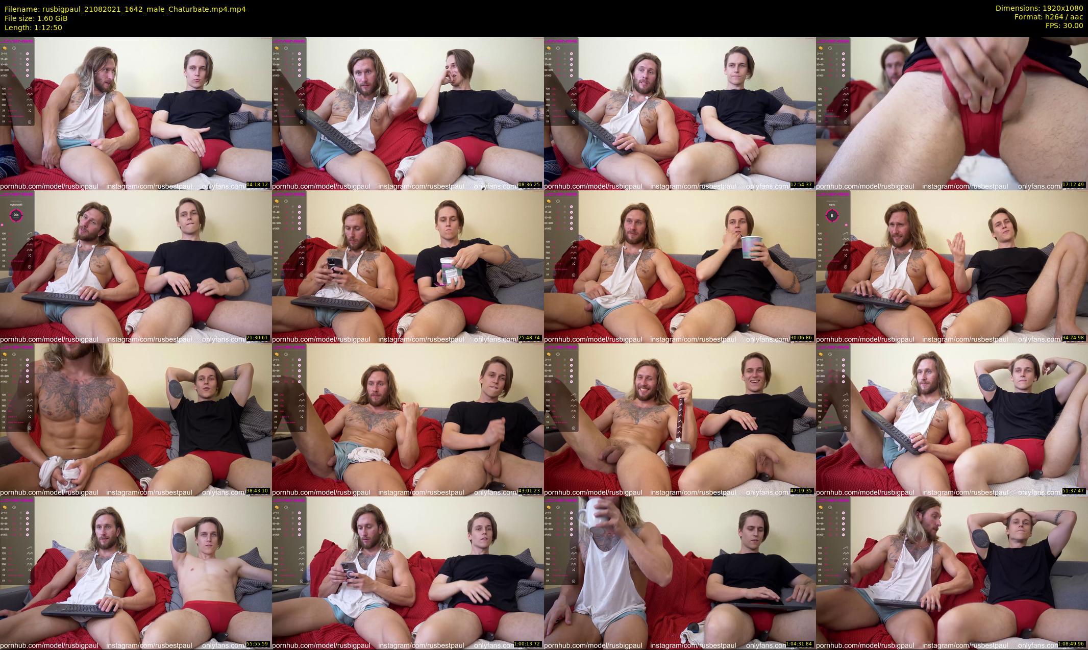 rusbigpaul — 73 minute Chaturbate male cam show recording, 1080p, Aug 21, 2021