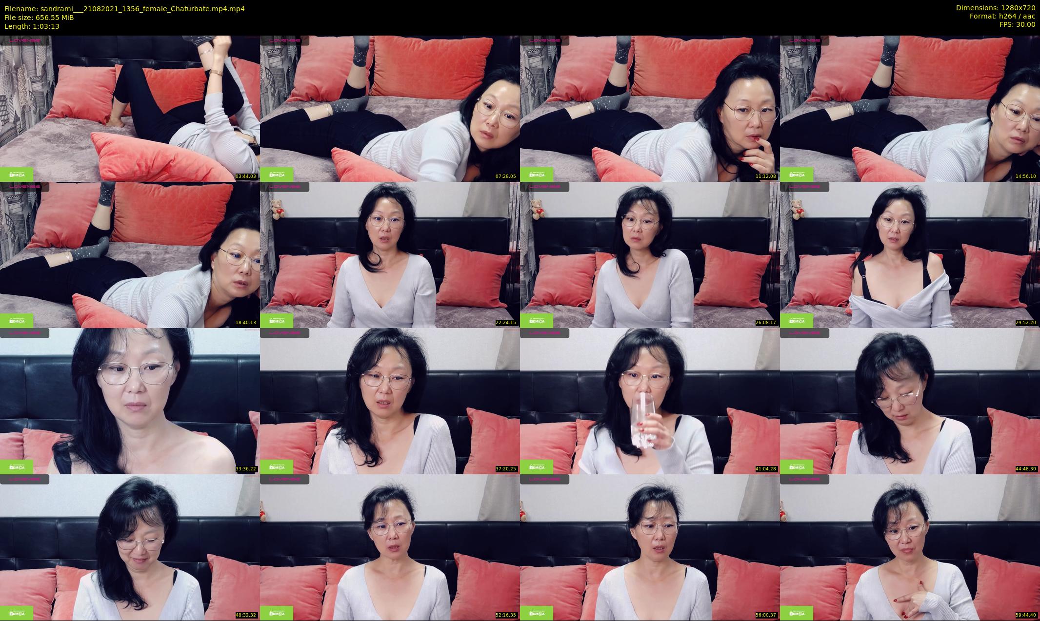 sandrami__ — 64 minute Chaturbate female cam show recording, 720p, Aug 21, 2021