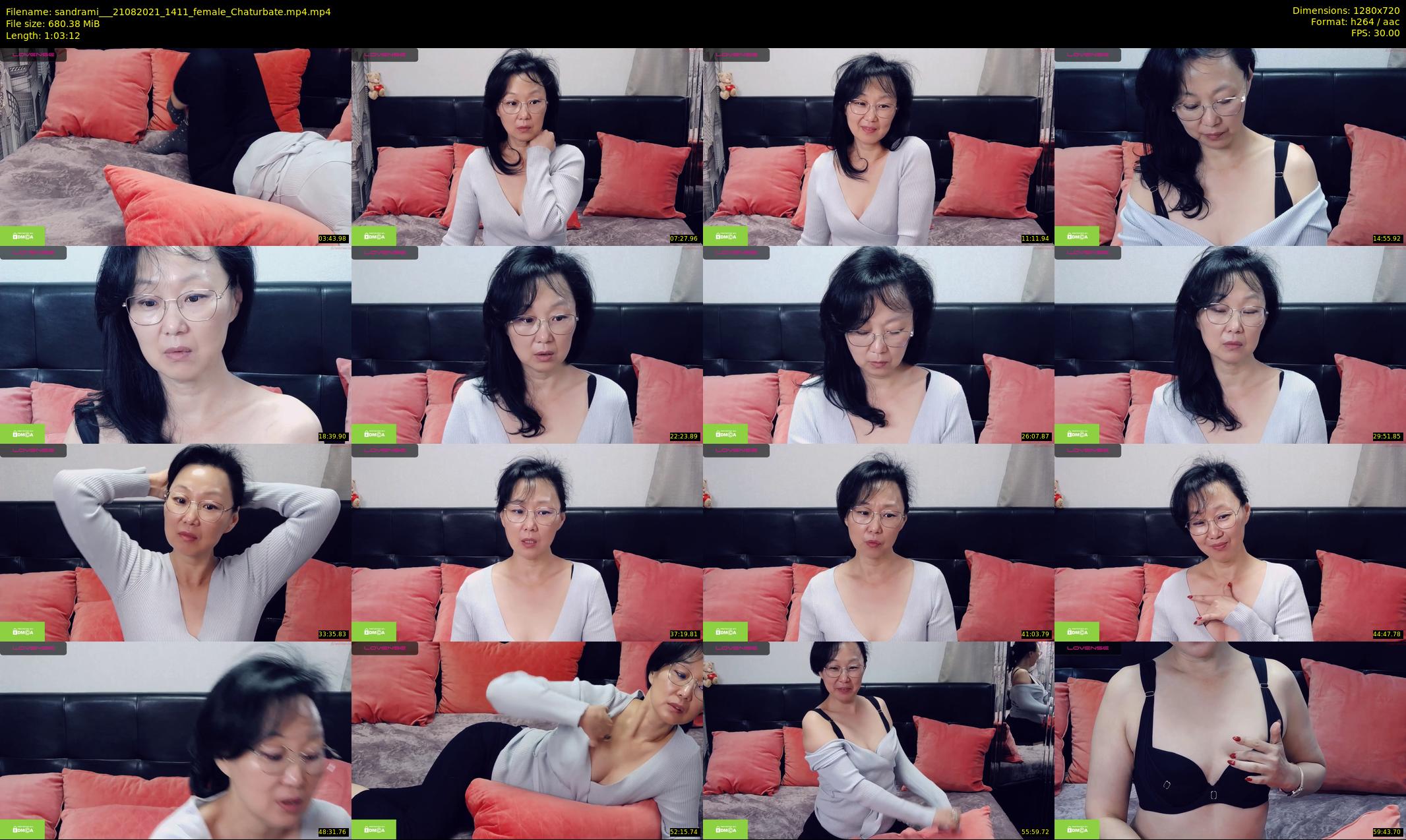 sandrami__ — 64 minute Chaturbate female cam show recording, 720p, Aug 21, 2021
