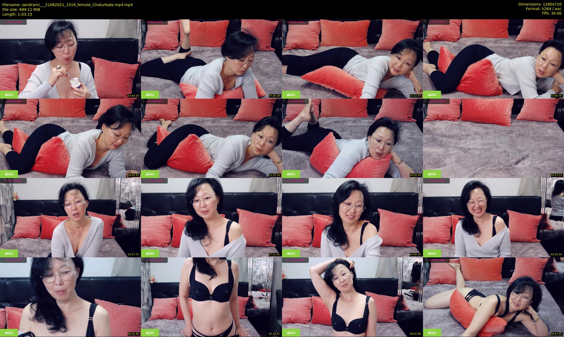 sandrami__ — 64 minute Chaturbate female cam show recording, 720p, Aug 21, 2021