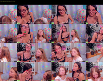 saraomega — 24 minute Chaturbate couple cam show recording, 1080p, Aug 22, 2021