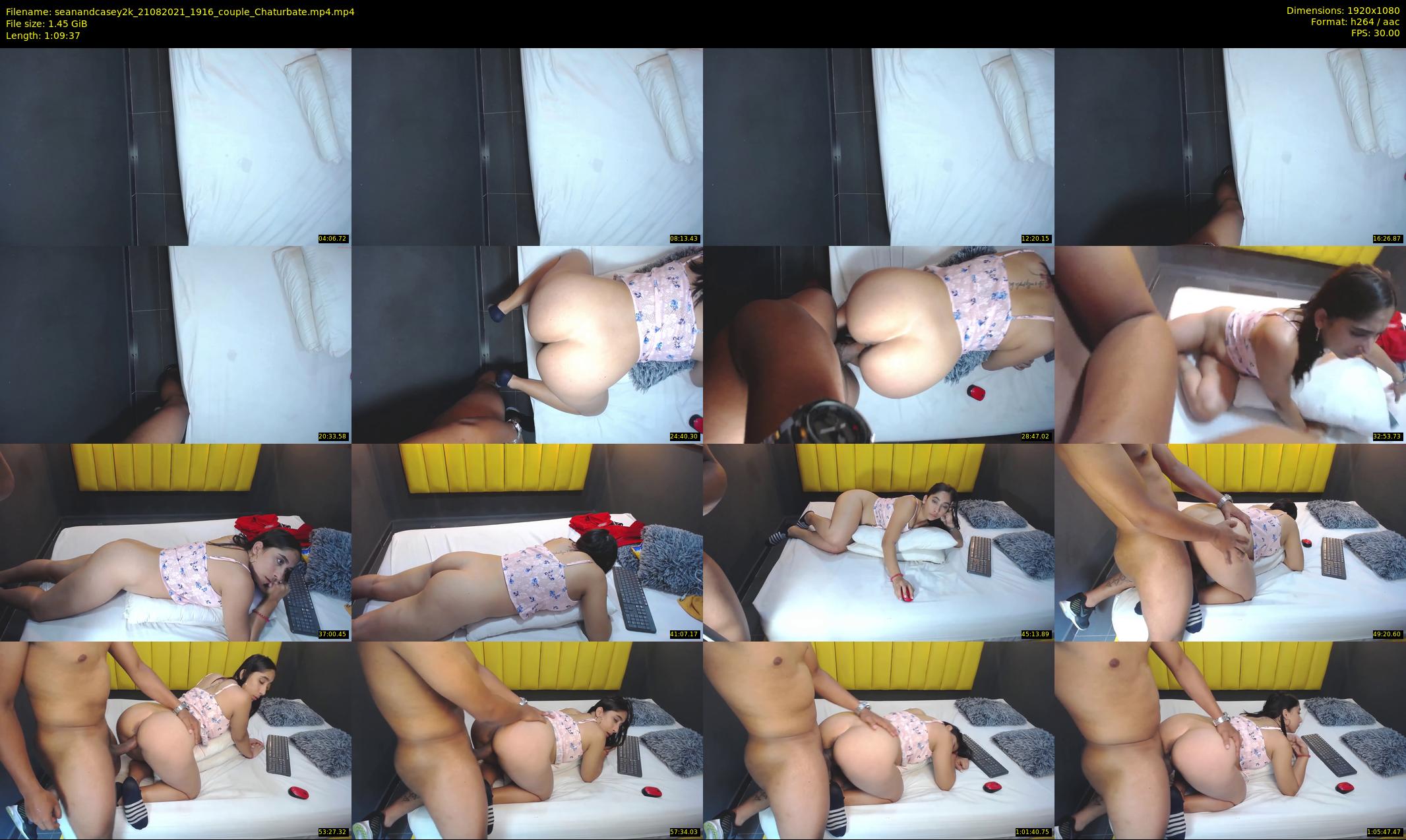 seanandcasey2k — 70 minute Chaturbate couple cam show recording, 1080p, Aug 21, 2021