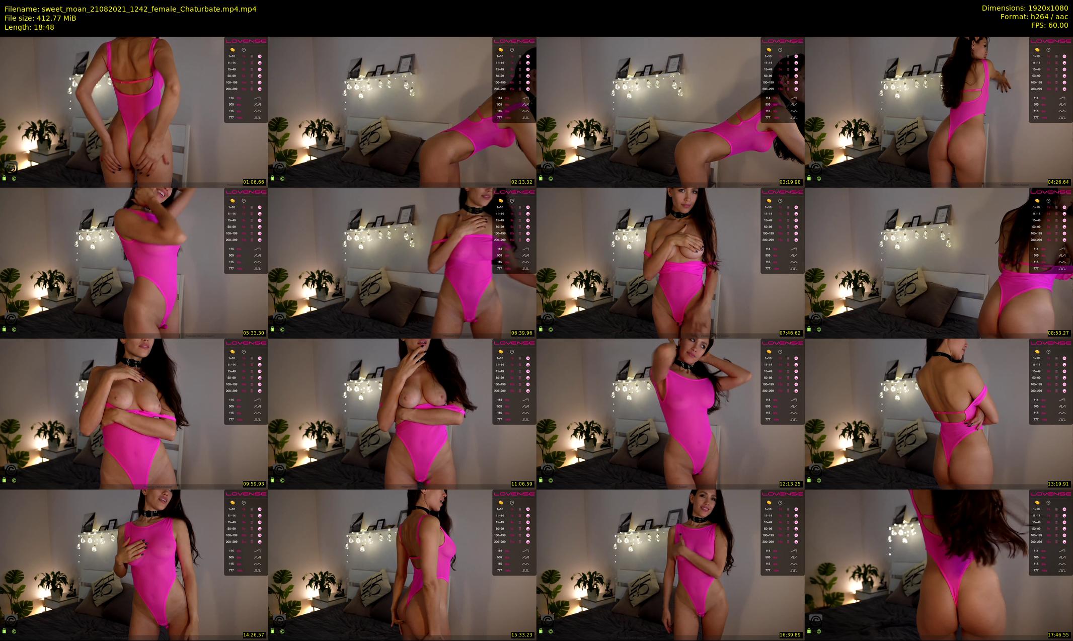 sweet_moan — 19 minute Chaturbate female cam show recording, 1080p, Aug 21, 2021