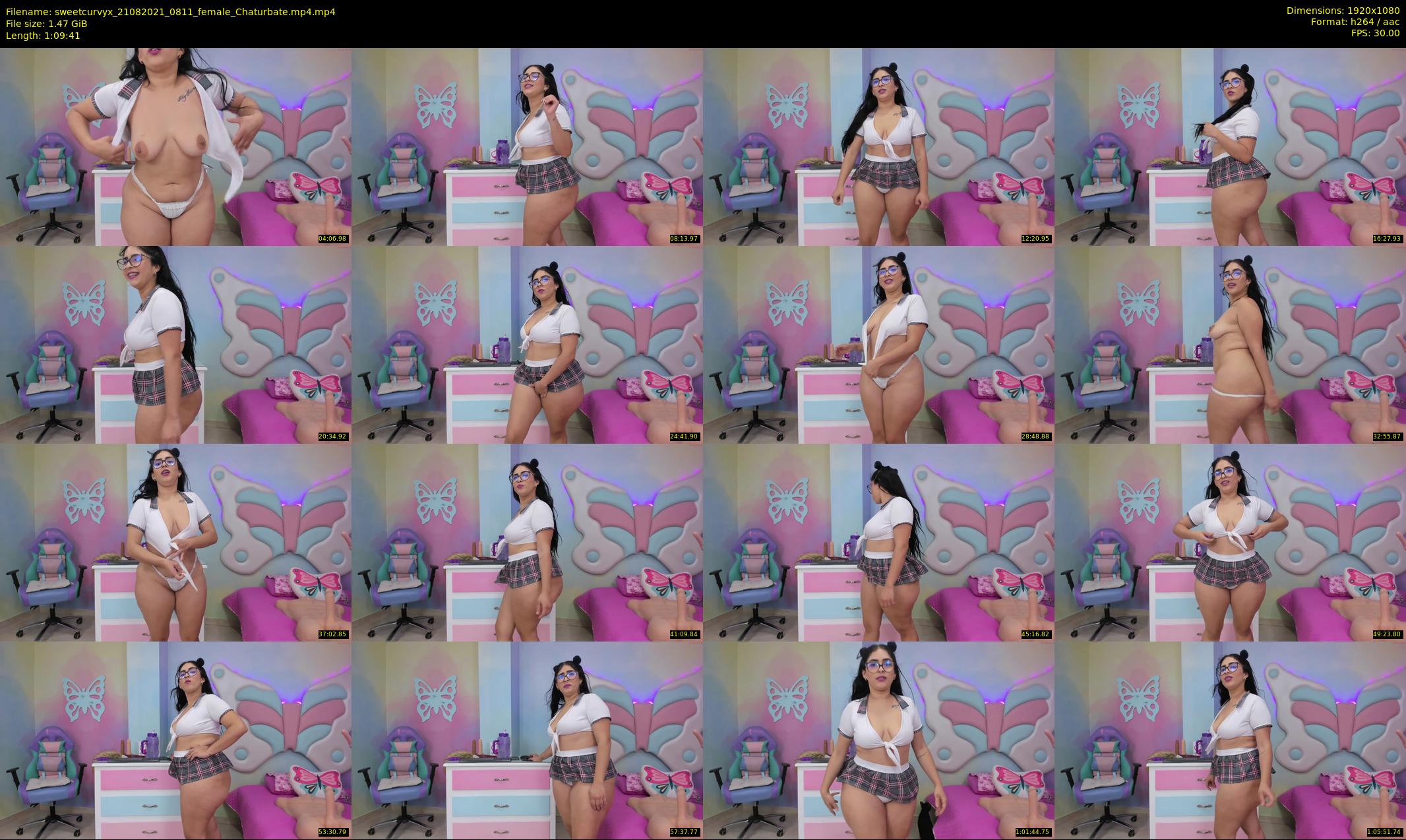 sweetcurvyx — 70 minute Chaturbate couple cam show recording, 1080p, Aug 21, 2021