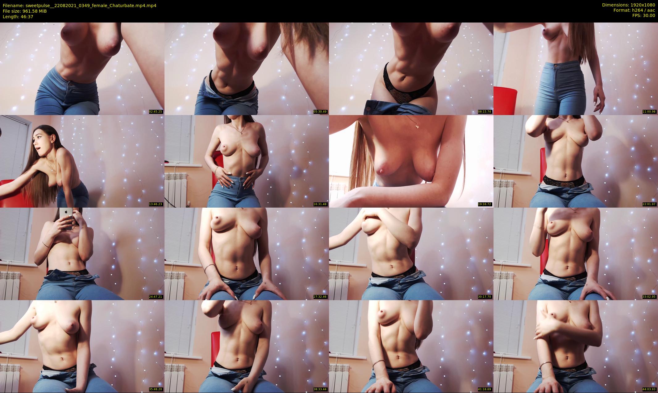 sweetpulse_ — 47 minute Chaturbate female cam show recording, 1080p, Aug 22, 2021