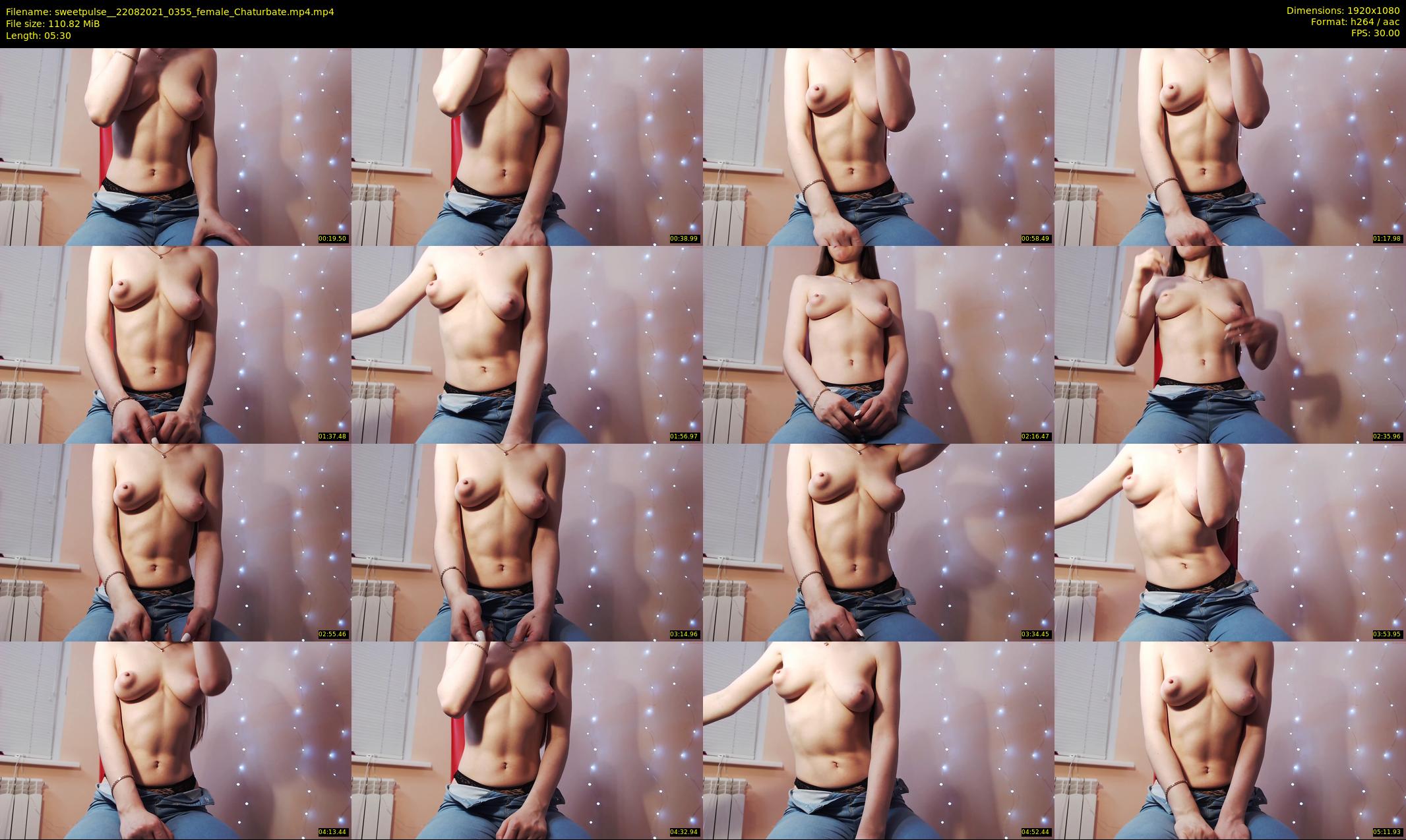 sweetpulse_ — 6 minute Chaturbate female cam show recording, 1080p, Aug 22, 2021