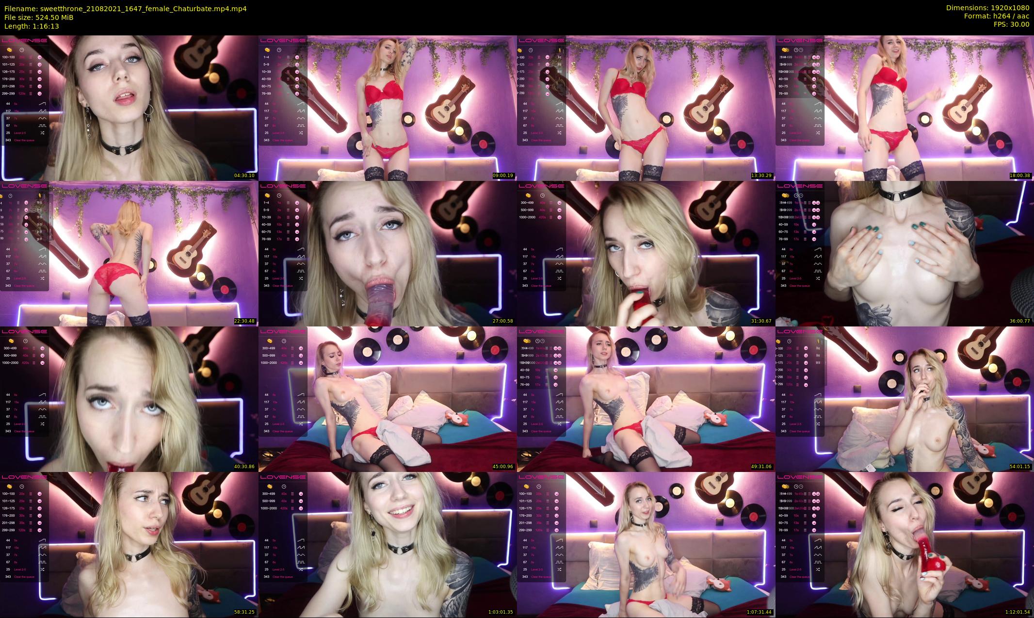 sweetthrone — 77 minute Chaturbate couple cam show recording, 1080p, Aug 21, 2021