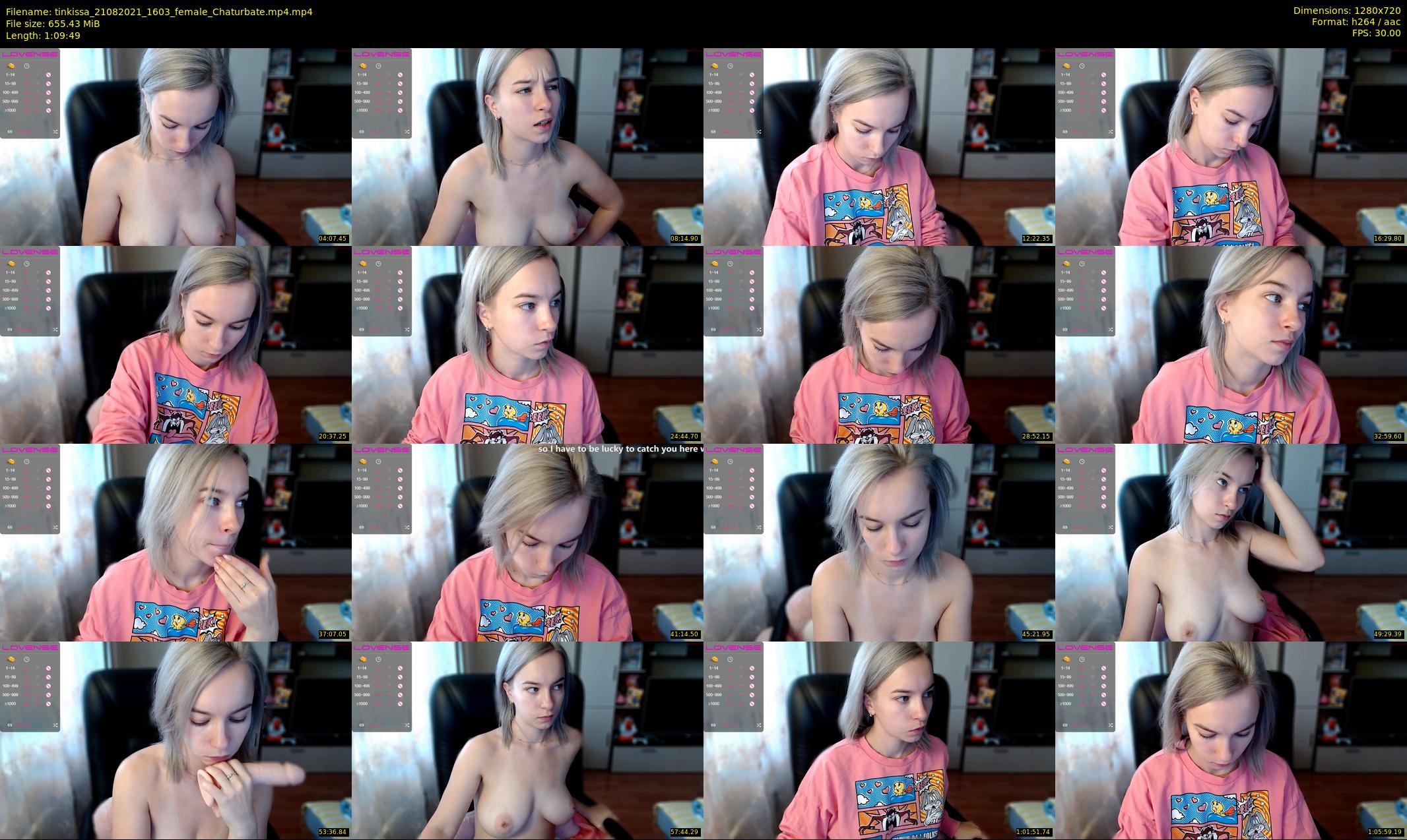 tinkissa — 70 minute Chaturbate couple cam show recording, 720p, Aug 21, 2021