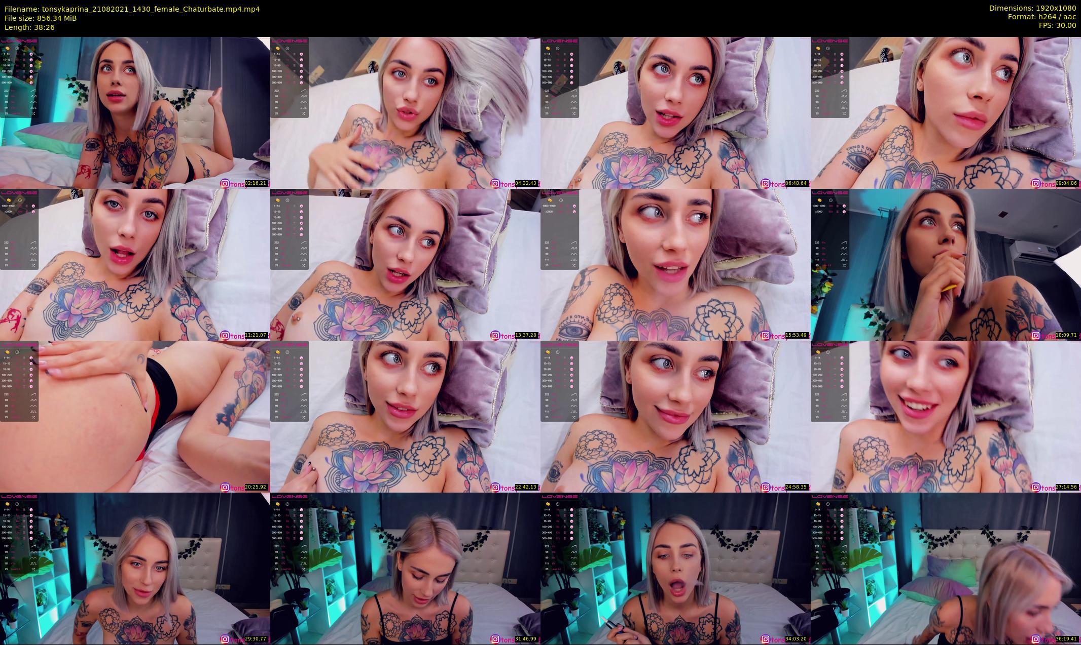 tonsykaprina — 39 minute Chaturbate couple cam show recording, 1080p, Aug 21, 2021