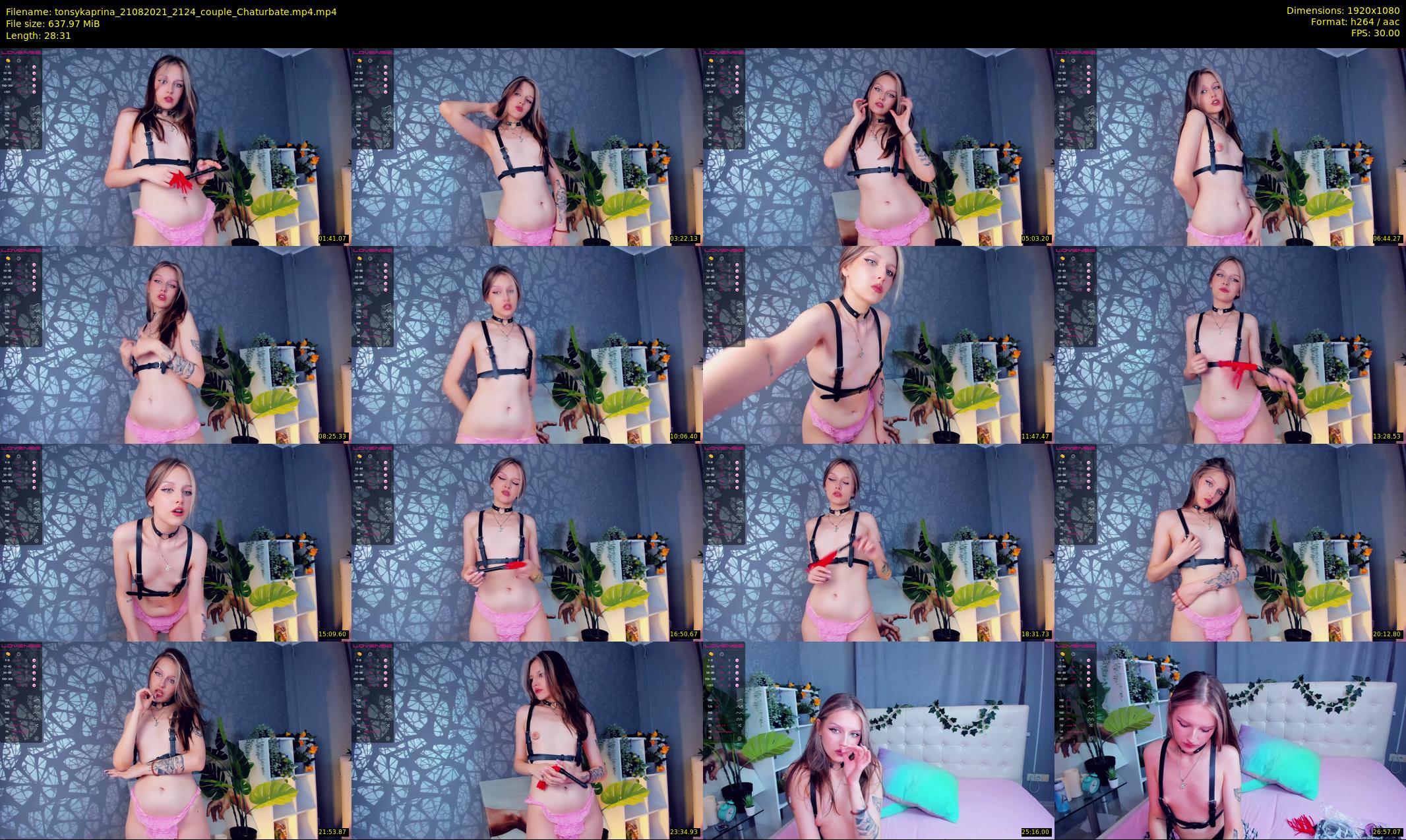 tonsykaprina — 29 minute Chaturbate couple cam show recording, 1080p, Aug 21, 2021