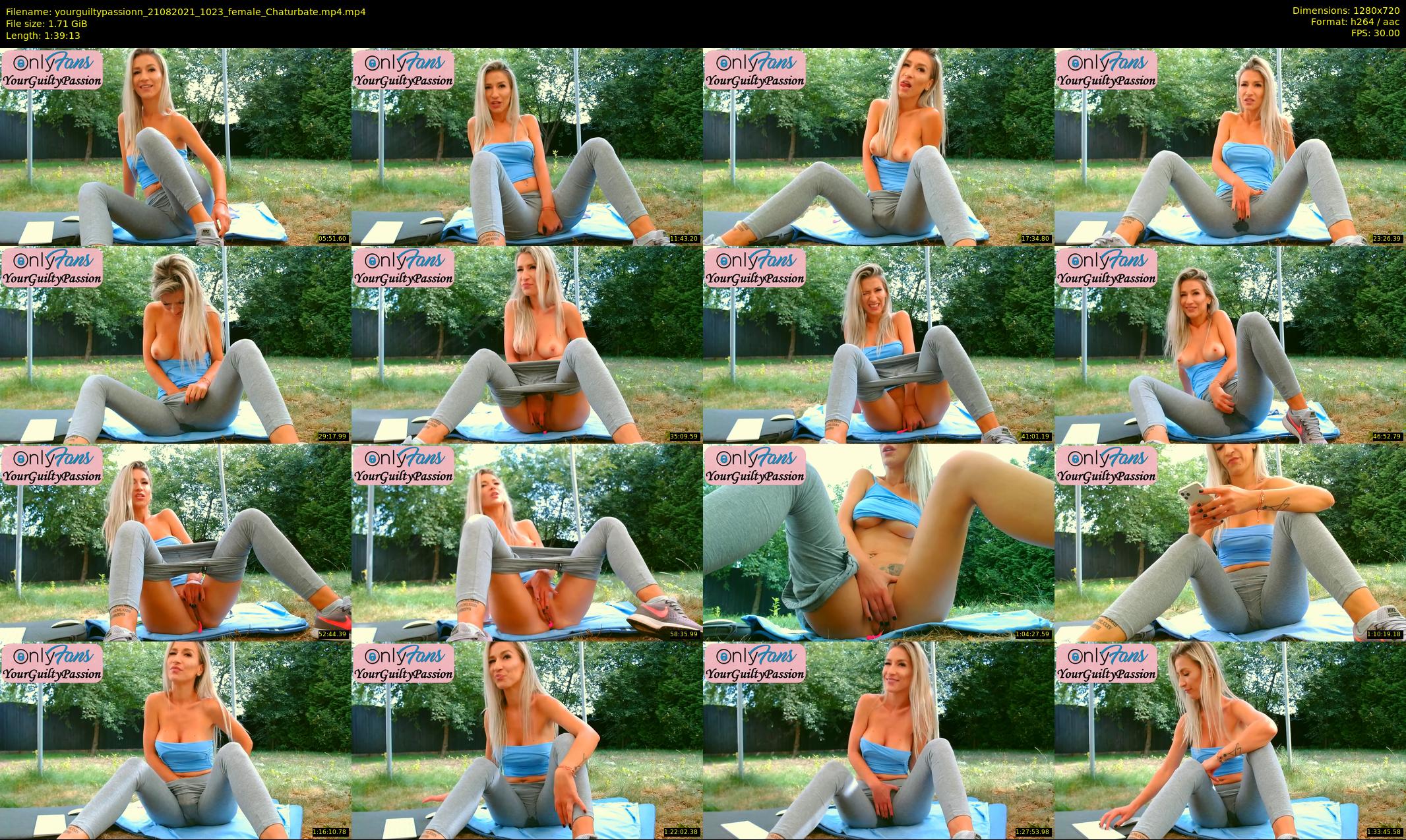yourguiltypassionn — 100 minute Chaturbate female cam show recording, 720p, Aug 21, 2021