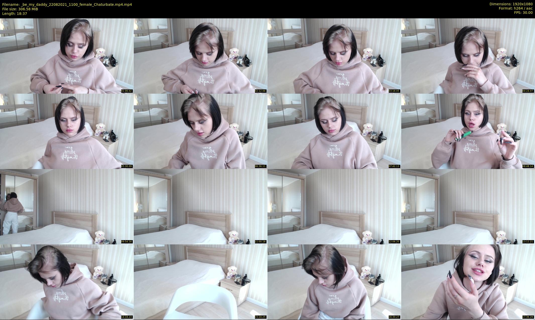 _be_my_daddy — 19 minute Chaturbate female cam show recording, 1080p, Aug 22, 2021