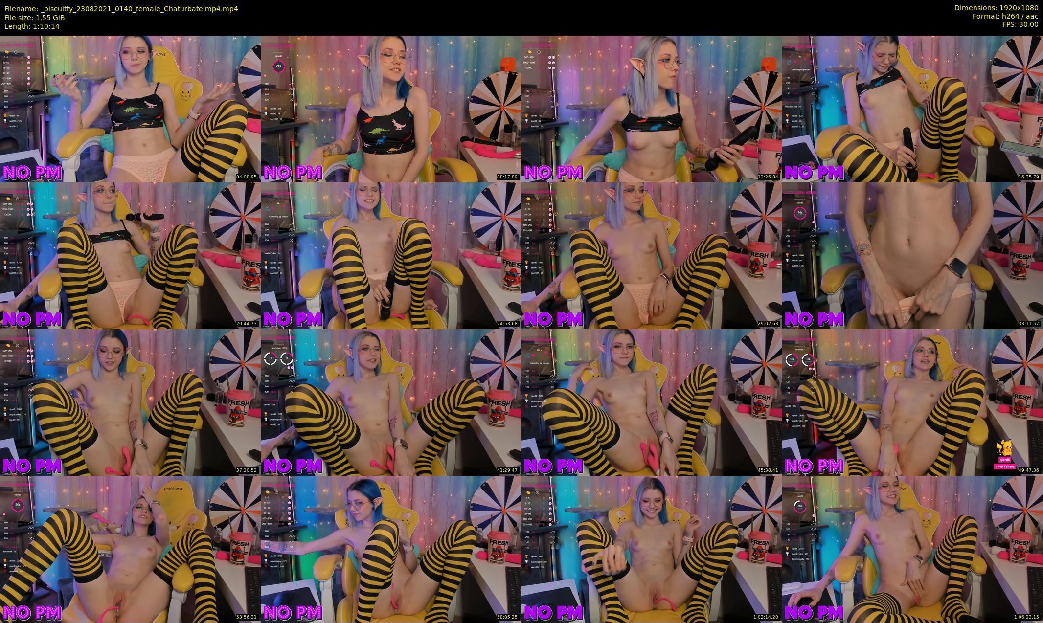 _biscuitty — 71 minute Chaturbate female cam show recording, 1080p, Aug 23, 2021